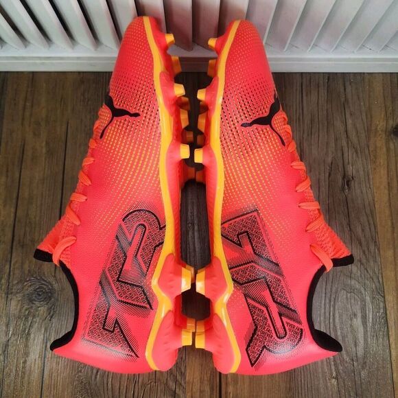 PUMA Future 7 Play FG/AG 107723-03 Mens Sz 9 Black Sunset Glow Soccer Cleats NEW main image 11